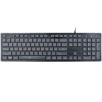 картинка OKLICK 500M клавиатура проводная компьютерная USB (черная) от магазина Интерком-НН