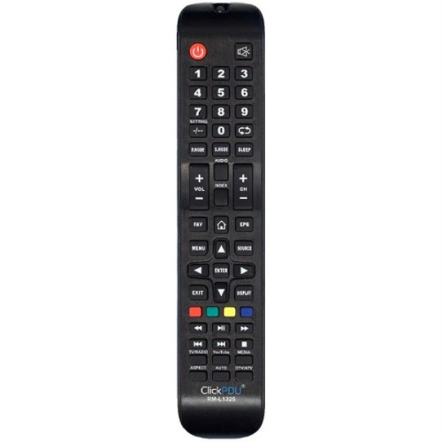 изображение ClickPDU RM-L1325 (21257) пульт дистанционного управления универсальный (ПДУ) для телевизоров DEXP магазин Компании Интерком-НН картинка ClickPDU RM-L1325 (21257) пульт дистанционного управления универсальный (ПДУ) для телевизоров DEXP от магазина Интерком-НН