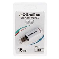картинка Память USB 16Gb OltraMax 230 белый (OM-16GB-230-White) от магазина Интерком-НН