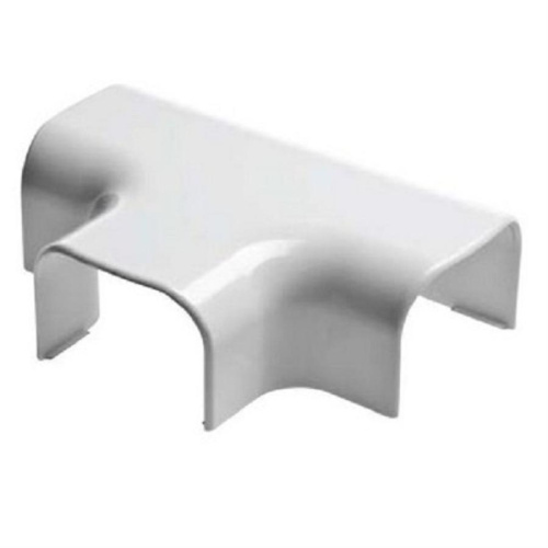 картинка Рувинил ТРН-74х55 Тройник накладной 90 градусов для РКК 74x55 Ruvinil  (белый) "Арктика"  от магазина Интерком-НН