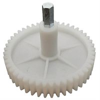 картинка Шестерня большая с валом D=81мм, H=81/17мм, 46 прямых зубьев для мясорубки Vitek  от магазина Интерком-НН