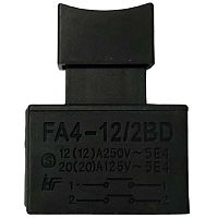 картинка Выключатель FA4-12/2BD (161) без фиксатора 12A, 250V для электроинструмента  от магазина Интерком-НН