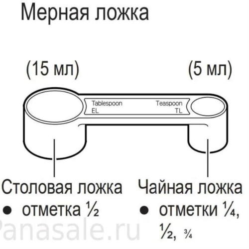 картинка Panasonic ASD911U112P0 Мерная ложка для хлебопечки SD-2500, SD-2501, SD-2502, SD-ZB2502 от магазина Интерком-НН фото 5