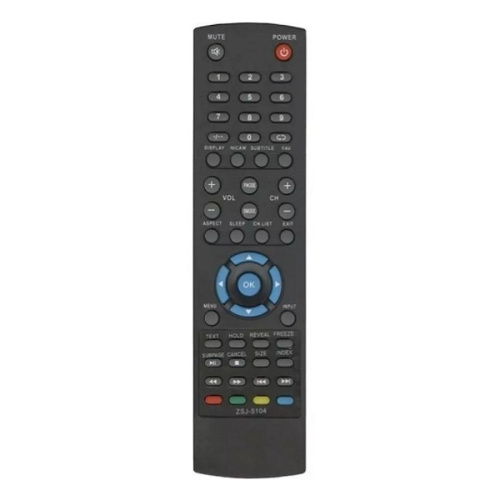 картинка Huayu ZSJ-5104 (18515) пульт дистанционного управления (ПДУ) для телевизора Fusion ZSJ-5104 от магазина Интерком-НН