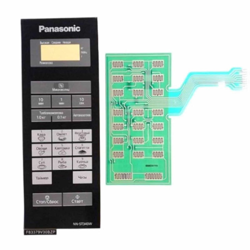 картинка Panasonic F630Y9V30BZP сенсорная панель для СВЧ (микроволновой) печи NN-ST340W ZPE от магазина Интерком-НН фото 2