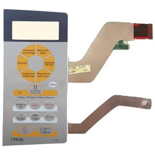 картинка Samsung DE34-00193L Сенсорная панель управления микроволновой печи G273VR-S, G273VR-SD серебристый от магазина Интерком-НН фото 2