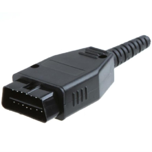 картинка Разъем OBD2 (OBD–II, J1962) 16-ти контактный, разборный, под пайку от магазина Интерком-НН фото 4