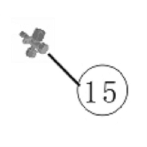 картинка Panasonic CWB011645 Трехходовой клапан внешнего блока кондиционера CU-YE9MKE от магазина Интерком-НН