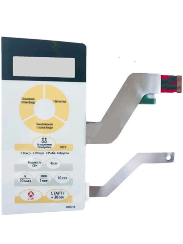 картинка Samsung DE34-00193G Сенсорная панель управления для микроволновой печи (СВЧ) MW73VR белый от магазина Интерком-НН