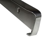 картинка Планка угловая для столешниц 38мм R9 матовая, левая, нержавещая сталь от магазина Интерком-НН