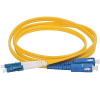 картинка Патч-корд оптический (optic patch cord) SC/UPC-LC/UPC SM 9/125мкм одномодовый (duplex) 5 метров от магазина Интерком-НН