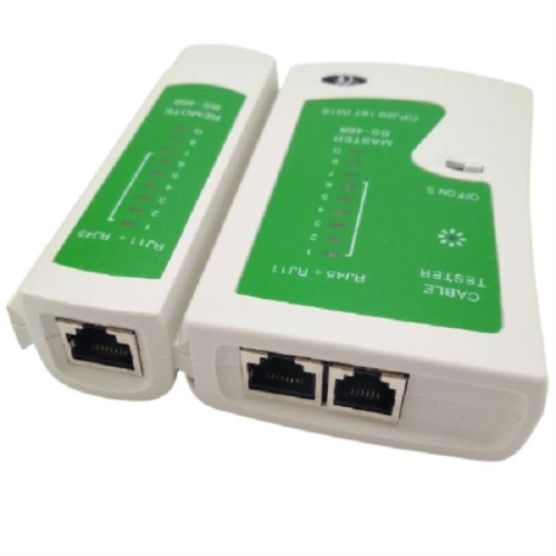 картинка SY-468 (NS-468, BS-468) Кабельный тестер для витой пары UTP/FTP RJ-45, телефонного кабеля RJ-11 от магазина Интерком-НН фото 2