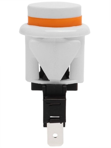 картинка Gefest ПКН-507-113 кнопка подсветки духовки 2-х контактная 16A, 250V для плиты Гефест, Дарина GM341 от магазина Интерком-НН фото 2