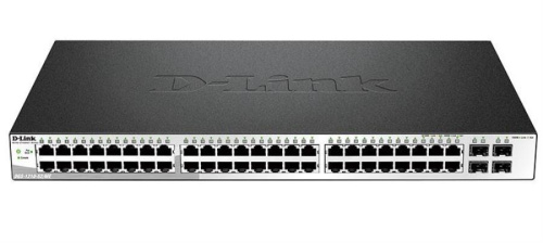 изображение Коммутатор D-Link с 48 портами 10/100/1000 BASE-T DGS-1210-52/ME/A1A магазин Компании Интерком-НН картинка D-Link DGS-1210-52/ME/A1A Коммутатор с 48 портами 10/100/1000 BASE-T от магазина Интерком-НН