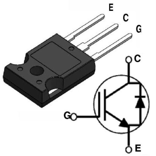 картинка Fairchild Semiconductor FGH60N60SMD, Транзистор, IGBT, Field Stop, 600В, 60А, [TO-3P] от магазина Интерком-НН фото 2