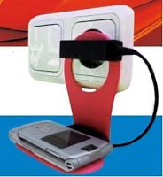 картинка Держатель сотового телефона для з/у красный, п/пакет от магазина Интерком-НН