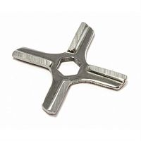 картинка Moulinex MS-4775250 Нож для мясорубки A14, A15 (HV3) шестигранник 8мм, диаметр 46мм, глубина 3мм от магазина Интерком-НН