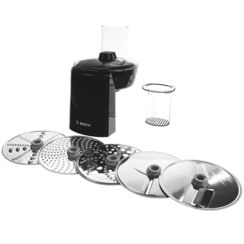 картинка Bosch 00579570 (MUZ9VL1) набор VeggieLove универсальная резка с 5 дисками для кухонного комбайна от магазина Интерком-НН