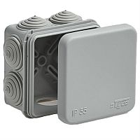 картинка Коробка распределительная 7 вводов ОП 70х70х40 IP55 (67030) от магазина Интерком-НН