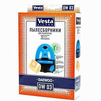 картинка Vesta filter DW03 комплект мешков-пылесборников бумажных (5шт) для пылесоса Daewoo от магазина Интерком-НН