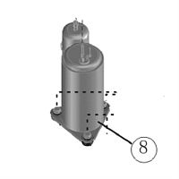 картинка Panasonic CWB092572 Компрессор внешнего блока кондиционера CU-YE9MKE от магазина Интерком-НН