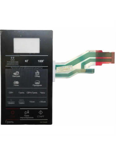 картинка Samsung DE34-00405K Сенсорная панель управления для микроволновой печи (СВЧ) GE7R4MR-W/BWT от магазина Интерком-НН