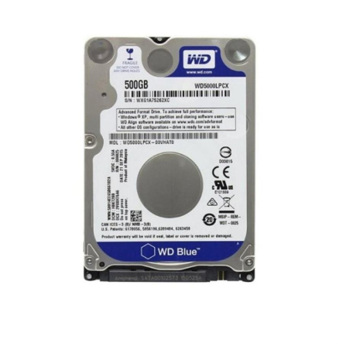 изображение Жесткий диск Western Digital 500 GB 16 Mb 2.5" SATA-III WD5000LPCX (Blue) магазин Компании Интерком-НН картинка Жесткий диск Western Digital 500 GB 16 Mb 2.5" SATA-III WD5000LPCX (Blue) от магазина Интерком-НН