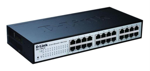 картинка D-Link DES-1100-16 Настраиваемый компактный коммутатор EasySmart с 16 портами 10/100Base-TX от магазина Интерком-НН фото 2