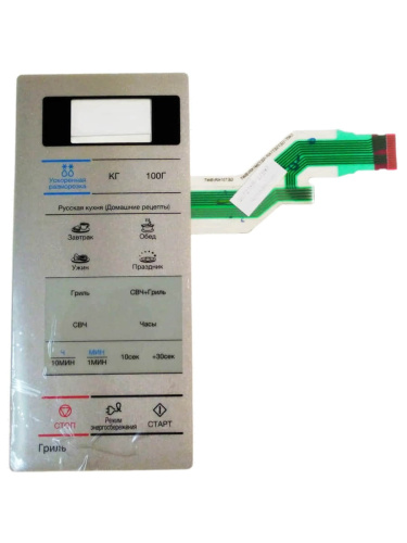 картинка Samsung DE34-00383N сенсорная панель управления микроволновой печи GE731KR-S/BWT, GE731KR-S серебрис от магазина Интерком-НН фото 4