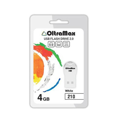 изображение Память USB 4Gb OltraMax 210 белый (OM-4GB-210-White) магазин Компании Интерком-НН картинка Память USB 4Gb OltraMax 210 белый (OM-4GB-210-White) от магазина Интерком-НН