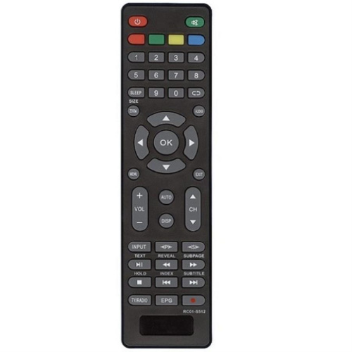 картинка Huayu RC01-S512 (18185) пульт дистанционного управления (ПДУ) для телевизора Akai от магазина Интерком-НН