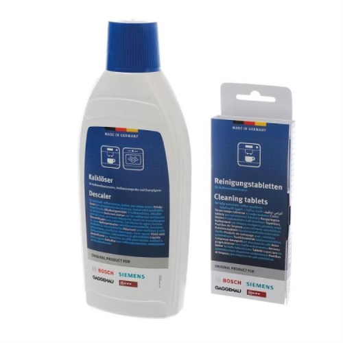 картинка Bosch 00311981 Набор для ухода за кофемашинами: для чистки от жира и удаления накипи от магазина Интерком-НН