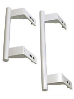 картинка Liebherr 9086740 ручки для холодильника Liebherr, L 310+210мм, белая (комплект 2шт) без накладок от магазина Интерком-НН