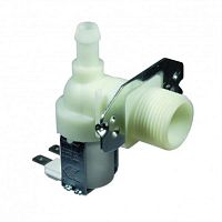 картинка Клапан электромагнитный наливной КЭН-1 1w-90 градусов 14мм, универсальный для стиральной машины от магазина Интерком-НН