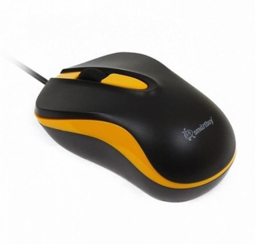 картинка SmartBuy SBM-317-KY Мышь проводная (черно-оранжевая) от магазина Интерком-НН
