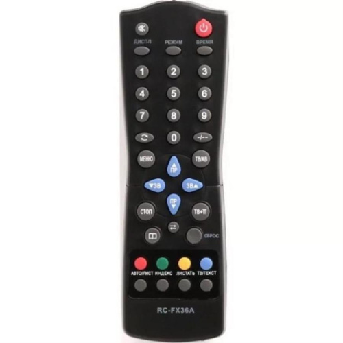 картинка Huayu RC-FX36A (16157) Пульт дистанционного управления (ПДУ) для телевизора Сокол RC-FX36A от магазина Интерком-НН