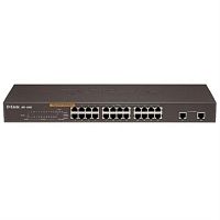 картинка D-Link DES-1026G БУ Неуправляемый коммутатор с 24 портами 10/100Base-TX и 2 портами 10/100/1000 от магазина Интерком-НН