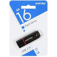 картинка Память USB 16Gb  Smart Buy Crown черный 2.0 (SB16GBCRW-K) от магазина Интерком-НН