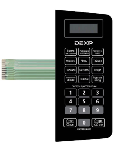 изображение ES-90-17170000001287 DS510 Сенсорная панель для микроволновой СВЧ печи DEXP ES-90 магазин Компании Интерком-НН картинка ES-90-17170000001287 DS510 Сенсорная панель для микроволновой СВЧ печи DEXP ES-90 от магазина Интерком-НН