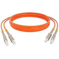 картинка Патч-корд оптический (optic patch cord) SC/UPC-SC/UPC MM 50/125мкм многомодовый duplex 100 метров от магазина Интерком-НН