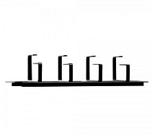 картинка WT-2109 Органайзер кабельный 2U с 4-мя металлическими кольцами от магазина Интерком-НН