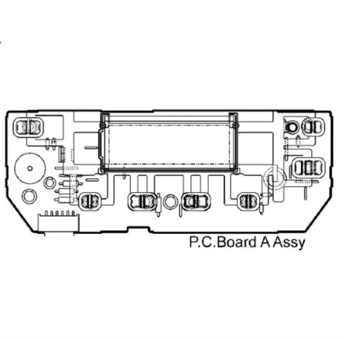картинка Panasonic ADR30K187 плата  дисплея и управления (P.C.Board A assy) хлебопечки SD-ZB2512KTS от магазина Интерком-НН фото 3