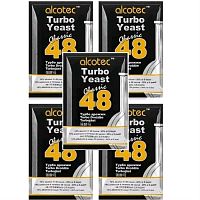 картинка Alcotec Classic 48 Спиртовые турбо дрожжи 130гx5шт от магазина Интерком-НН