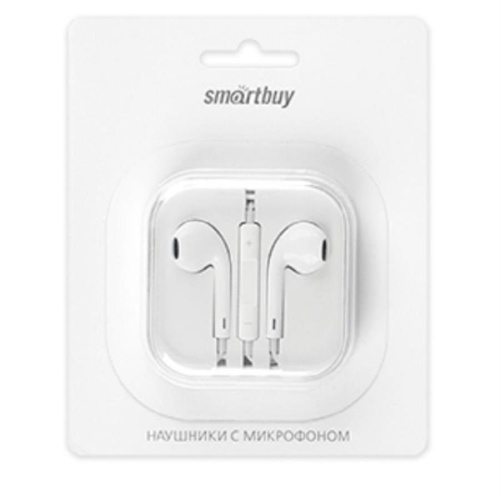 картинка Smartbuy SBH-101 Внутриканальная гарнитура Smartbuy, i-One белая от магазина Интерком-НН фото 2