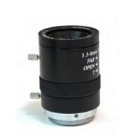 картинка SSV3580 Объектив Spezvision вариофокальный 1/3, ручная диафрагма C/CS, фокусное расстояние f=3.5-8 от магазина Интерком-НН