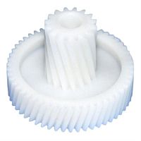 картинка Шестерня малая для мясорубки Polaris D=46/18, H=35/12, 16 косых и 55 косых зубьев от магазина Интерком-НН