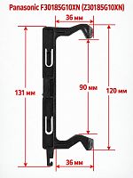 картинка Panasonic F30185G10XN (Z30185G10XN) Замок двери микроволновой печи NN-CD565, NN-G354, NN-GT338 от магазина Интерком-НН