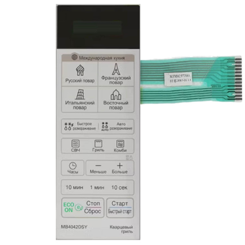 картинка LG MFM62757001 Сенсорная панель управления СВЧ MB4042D белый от магазина Интерком-НН фото 3