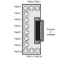 картинка Samsung KP12X-BM24-C Б/У 1NX-MDFCD (KP12X-BM24, RUA) кросс для плат расширения от магазина Интерком-НН
