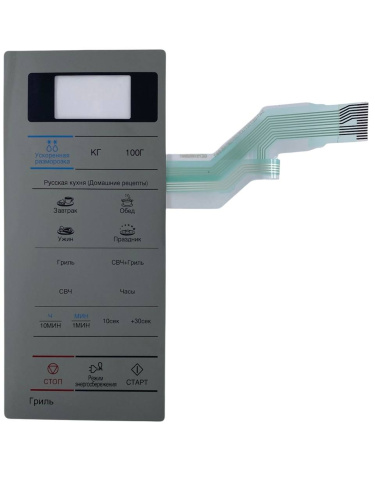 картинка Samsung DE34-00383D Сенсорная панель управления для микроволновой печи (СВЧ) GW73E1KR-S от магазина Интерком-НН фото 2